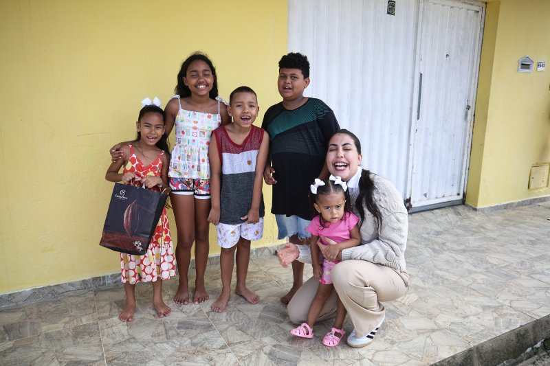 Foto de Gabi Para Baixinhos - Entrega de ovos de Páscoa